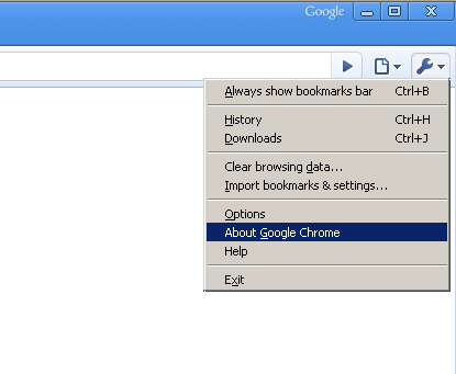 Google Chrome Update