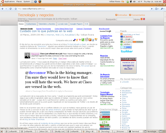Chromium Tecnología y negocios