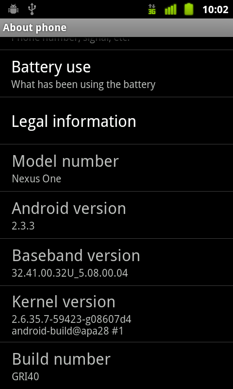 Android 2.3.3